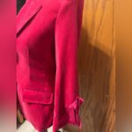 NWT Cinq A SEPT'S Velvet Lou Blazer, Berry, 6 Pink Photo 9