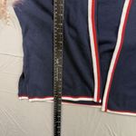 Kate Landry  Navy Blue Red & White Classy Cardigan Women's Size XL Photo 2