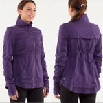 Lululemon  Inner Peace Reversible Jacket Concord Grape Sz 6 Full Zip Photo 1