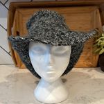 Wooden Ships  wool mohair wire rimmed winter hat witchy bohemian quirky Photo 0