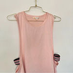 C&C California  Essentials Pink Mesh Tank Top Size Large Photo 3