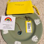 Kurt Geiger NWT  LONDON Blue Round Stone Pendant Necklace Photo 3