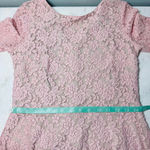 Sangria  Pink Lace Fit & Flare Midi Dress Size 10 Photo 5