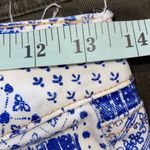 Paige  Womens Monica Verdugo Royo Diana Patchwork Skinny Jeans Blue White Size 27 Photo 9