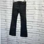 Sneak Peek Low Rise Bootcut Flare Jeans Women’s Size 5 Dark Wash 26X29 Stretch Black Photo 9
