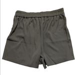 White Birch  Olive Green Faux Wrap Skirt XL | Minimalist Chic Capsule Basic Boho Photo 2