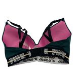 Victoria's Secret Victoria’s Secret Pink Dark Green Wear Everywhere Adjustable Bralette 3DD Photo 5
