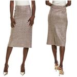 St. John ππ Pencil Skirt ~ Metallic Lilac Multi-Color 6 NWOT Photo 1