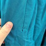 Forever 21  Blue Sleeveless V Neckline Wide Leg‎ Jumpsuit Size L Photo 8