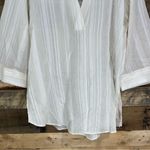 ZARA  Oversized Striped Beach Shirt Size Medium NWT Photo 2