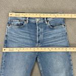 RE/DONE 90s High Rise Ankle Crop Jeans Bright Faded Blue Size 30 Photo 13