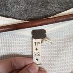 We The Free  White Kai Henley Oversize Flowing  Babadoll Long Sleeve WomensXS/TP Photo 1