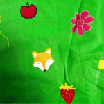 ASOS “Native Youth” Oversized Green Sweatshirt Fox Panda Embroidery Adult Small Photo 11