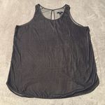 Gap  Factory Women’s XL‎ Velvet Style Gray/Purple Tank Top Loose Oversized Photo 0