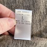 Andree by Unit blouse lace skirted & lace backing long sleeve pullover Sz large Photo 9