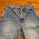 Banana Republic  Women's Blue Wash Denim Jeans Button Fly Made USA Size 4 Regular Photo 1