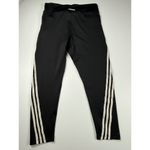 Adidas  AEROREADY‎ Training Workout Leggings 3-Stripe Black XL Photo 4