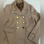 Gap Women’s small  pea coat with gold buttons Photo 3