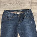 Refuge  Women Blue Wide Flared Leg Short Rise Y2K‎ Size 7S Photo 1