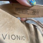 Vionic  Size 7 Amber Gold Cork Adjustable Strap Walking Sandals Orthopedic Sling Photo 6