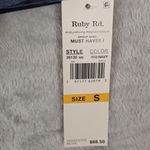 Ruby Rd  Shacket Women S Pincord Velvet Soft Long Sleeve Snap Front Shirt Jacket Photo 8