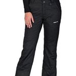 ARCITX Black Insulated Women's 5K Tall Thick Warm Ski Snow Pants Large Photo 0