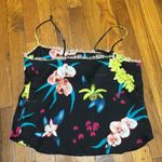 Floral Black Camisole Top Fleur Du Mal Size M Photo 3