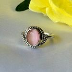 Pink Antique Style Ring, Size 8 Photo 0
