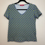 Antoine Et Lili Womens RARE Top UK 2 Green Viscose Elastane Basic European Tee # Photo 0