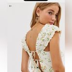 Free People  Like a lady citrus print dress- size small Photo 3