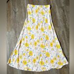 Cotton On  Floral Hippie Boho Maxi Skirt Flowy Long Multi Color Pink Yellow XS Photo 0