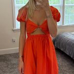 Vestique Orange  Dress Photo 0