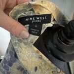 Nine West Jeans Snake Print Slit Blouse High Low Tunic Photo 8