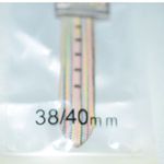 Source Unknown NIP Rainbow Woven Nylon Fabric 38/40mm  Casual Unisex Watch Strap Photo 1