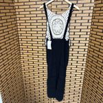 ZARA  Ivory And Black Crochet Midi Dress Size‎ Small Photo 1