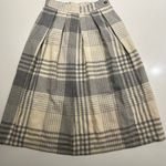 Evan Picone VTG 90s‎  Plaid Preppy Academia Wool Skirt Size 8 Elegant USA  A-line Photo 0