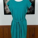 J.Crew Super Cute  Teal Slub Knit Mini Dress! Photo 0