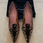Dolce & Gabbana Leopard Leather Heels Sz 38 Photo 0