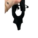 Princess Polly  Elegant Cowl Neck Sleeveless Bodysuit Slim Fit Size 2 Photo 3