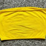 Yellow Tube Top Photo 1