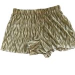 Almost Famous Oliveand Cream Striped Pajama Set Photo 1