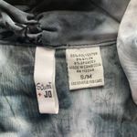 Sami & Jo Sami Jo Vest Duster S Velvet Burnout Gray Black Floral Fairy Grunge Whimsigoth Photo 8