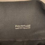 Fabletics  Powerhold Black Ruched Leggings Mesh Detail Stretchy Activewear Photo 8