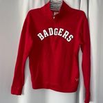 PINK - Victoria's Secret PINK Badgers Quarter Zip Photo 0