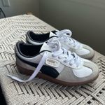 Puma  Women’s Palermo Sneakers white Vaper grey & gum Photo 1