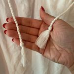 Faherty  White Cotton Peasant Embroidered Tunic Blouse Women's size Small Photo 4