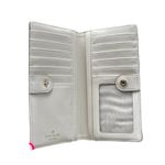 Kate Spade ‎ Stacy Large Slim Bifold Saffiano Leather Wallet Light Pink Photo 4