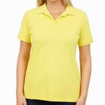 Cutter and Buck Yellow Short Sleeve Polo T-Shirt Photo 0