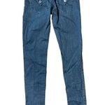 Hudson Jeans Hudson Gray Gold Polka Dot Collin Vice Versa Skinny Jeans Sz 25 Photo 2