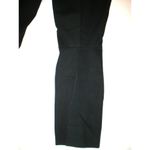 Miu Miu New NWT Designer Womens Italy Pants Black 46 12 Knee Seams Unique Crop Photo 9